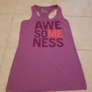 Nike slim fit racerback tank